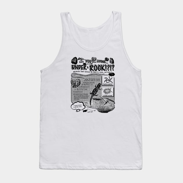 Rock Life Tank Top by Arcane Bullshit